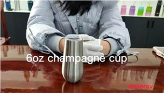 6oz Çift Duvar Paslanmaz Çelik Bardaklar